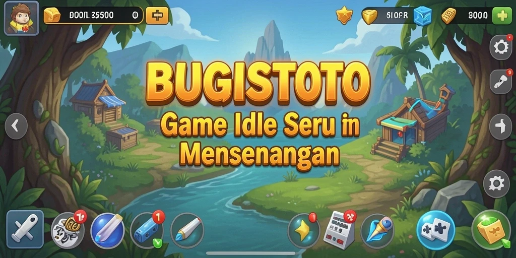 Tangkapan layar <strong>BUGISTOTO</strong> menampilkan gameplay Idle yang mengasyikkan dengan grafis yang menawan.