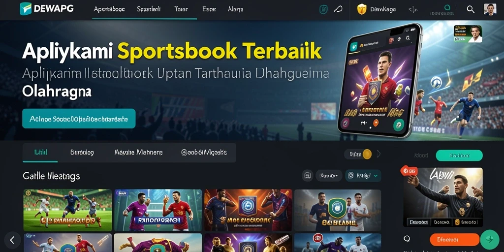 Tampilan gameplay DEWAPG yang menarik dan interaktif dalam taruhan olahraga.