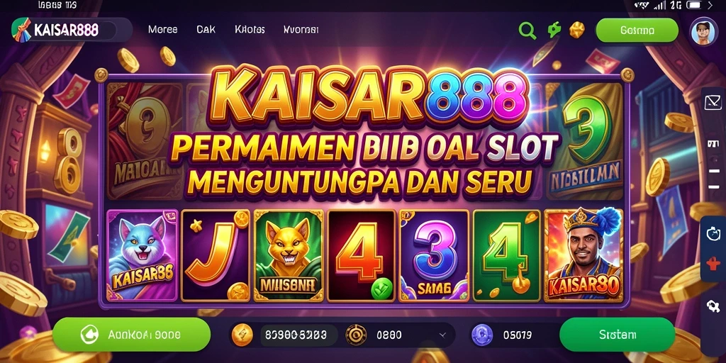 Tampilan gameplay KAISAR888 yang menarik dan mengasyikkan.