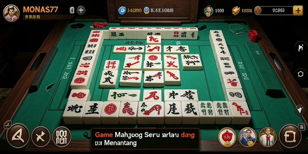 Tampilan gameplay MONAS77 yang mengasyikkan dan menantang.