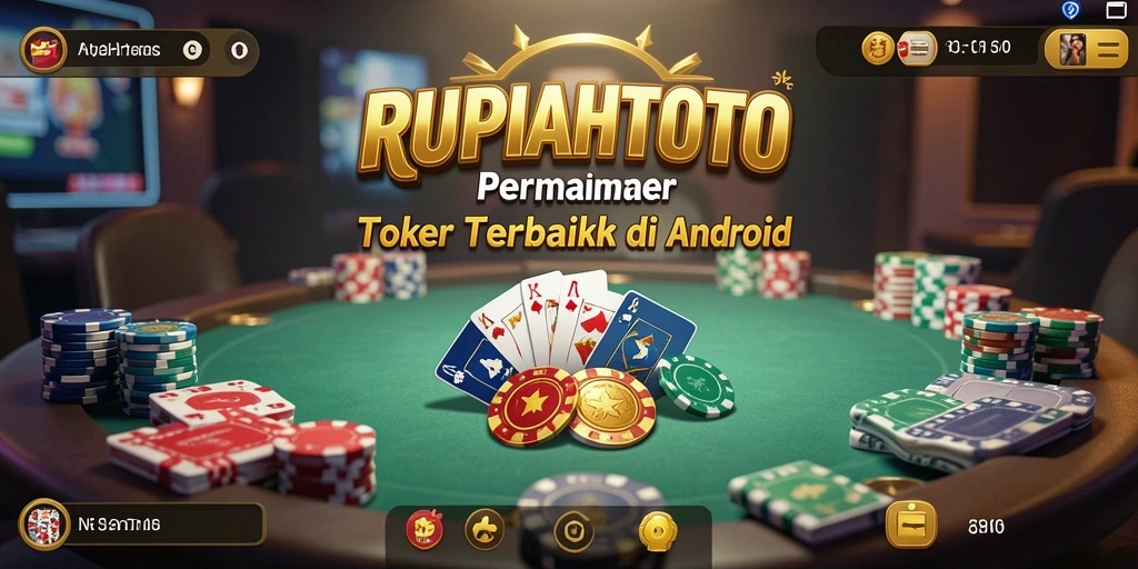 Tampilan menarik dari game Poker RUPIAHTOTO dengan gameplay yang seru.