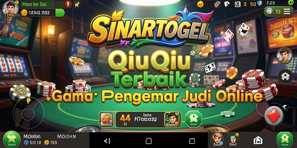 Tangkapan layar SINARTOGEL menampilkan gameplay QiuQiu yang seru.